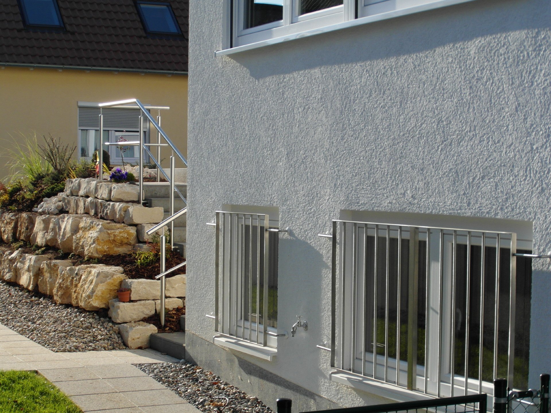 Fenstergitter aus Metall